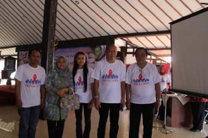 Wabup, Ibu, SEkda bersama ODHA